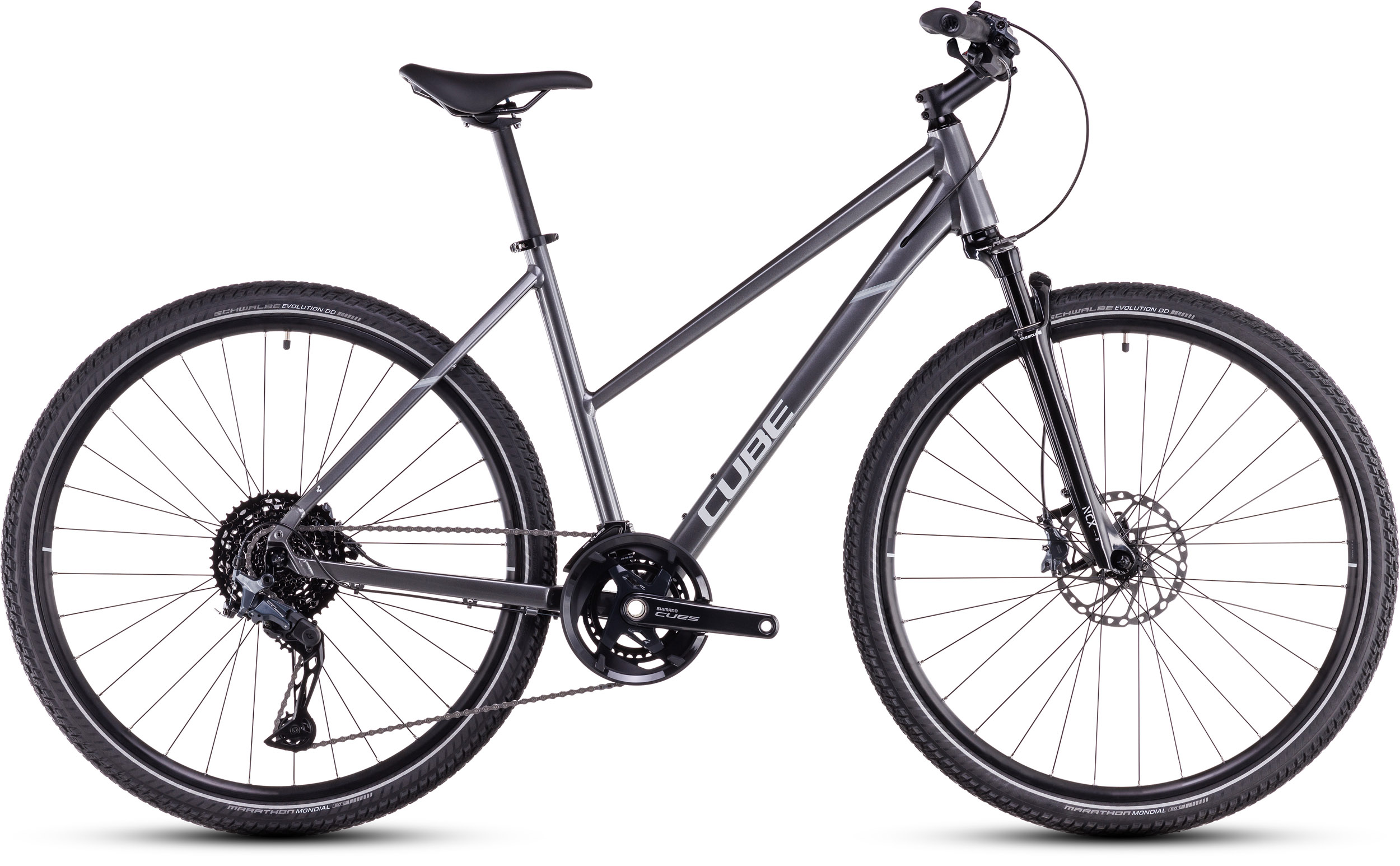 Cube Nature SLX Lady graphite´n´fossil