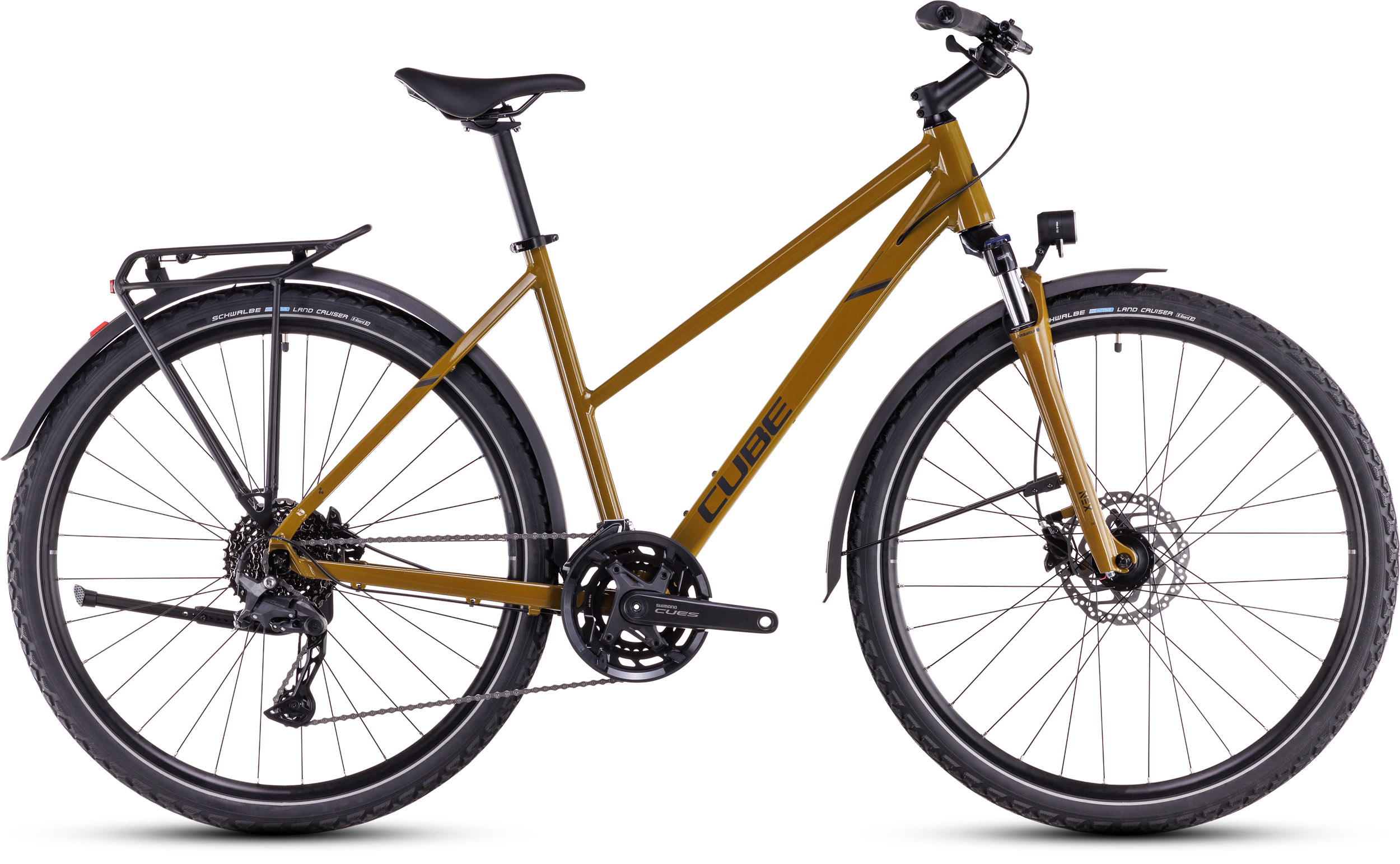 Cube Nature Pro Lady Allroad willowgreen´n´black