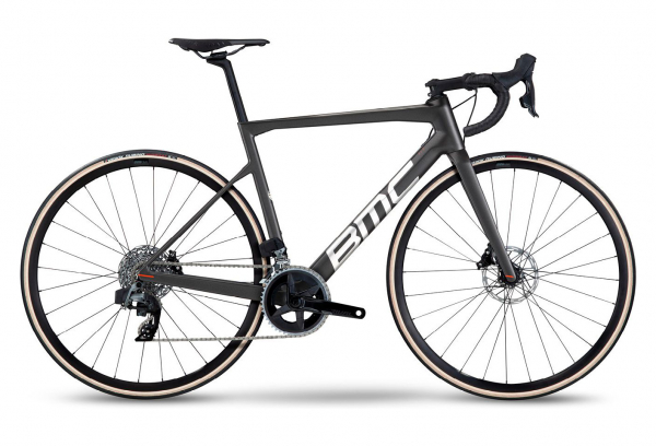 BMC TEAMMACHINE SLR FOUR RENNRAD SRAM GRAU 2023