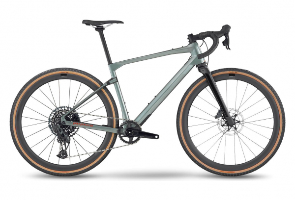 BMC URS LT TWO GRAVEL BIKE SRAM RIVAL ETAP MOSS GREY 2023