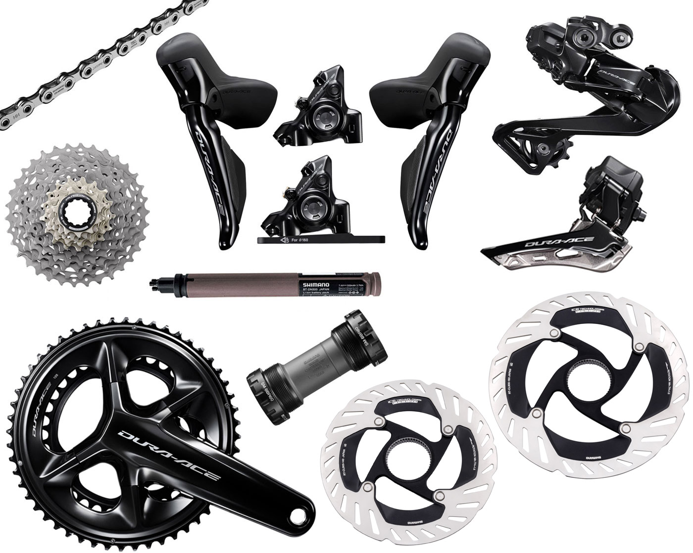 Shimano DURA ACE Di2 R9250 2x12-fach Gruppe